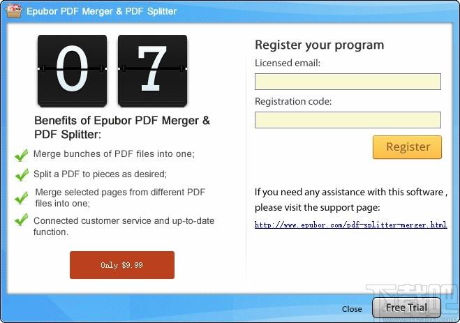 Epubor PDF Merger & PDF Splitter下载,PDF拆分合并工具,PDF软件