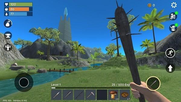 神秘岛生存游戏(Uncharted Island: Survival RPG)下载,unchartedisland,冒险游戏,生存游戏