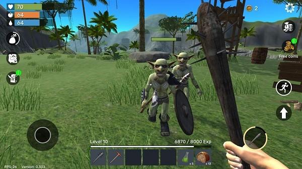 神秘岛生存游戏(Uncharted Island: Survival RPG)下载,unchartedisland,冒险游戏,生存游戏